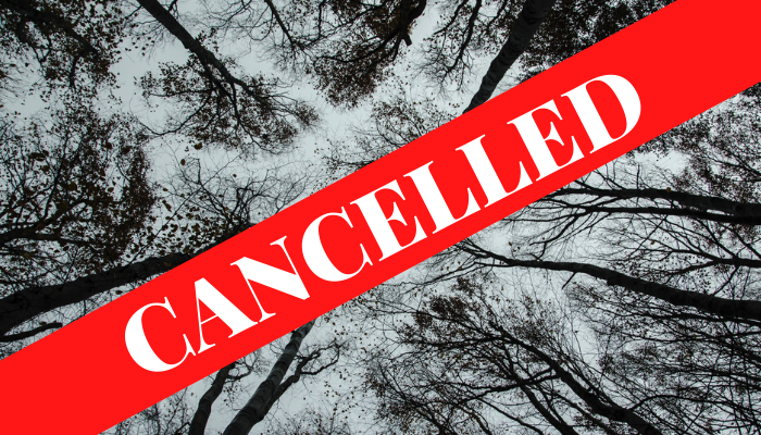 Cancelled image