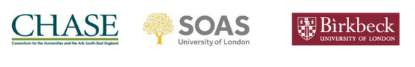 Soas, CHASE and Birkbeck logos