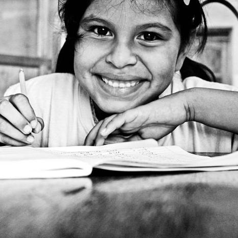 Happy student