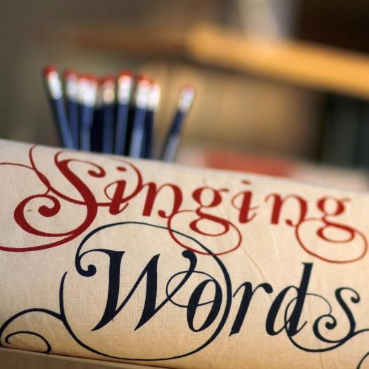 Singing words image