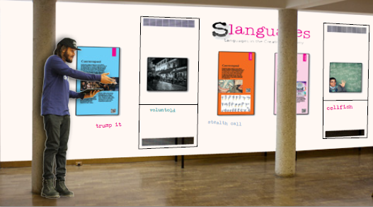 Slanguages exhibition image 