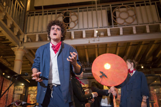Photo of Flights of Fancy performance at Curiosity Carnival