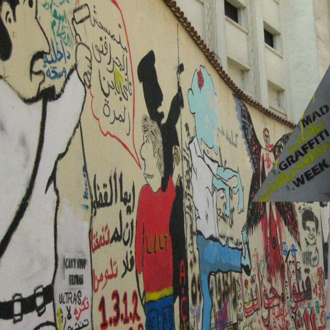 Multilingual graffiti