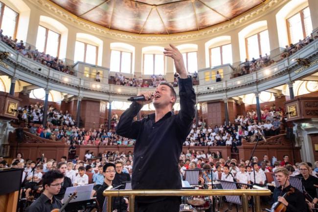 Photo of multilingual concert at Sheldonian