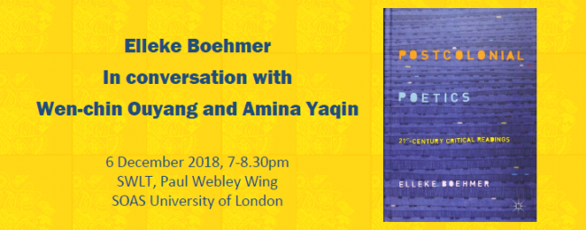 Book launch poster